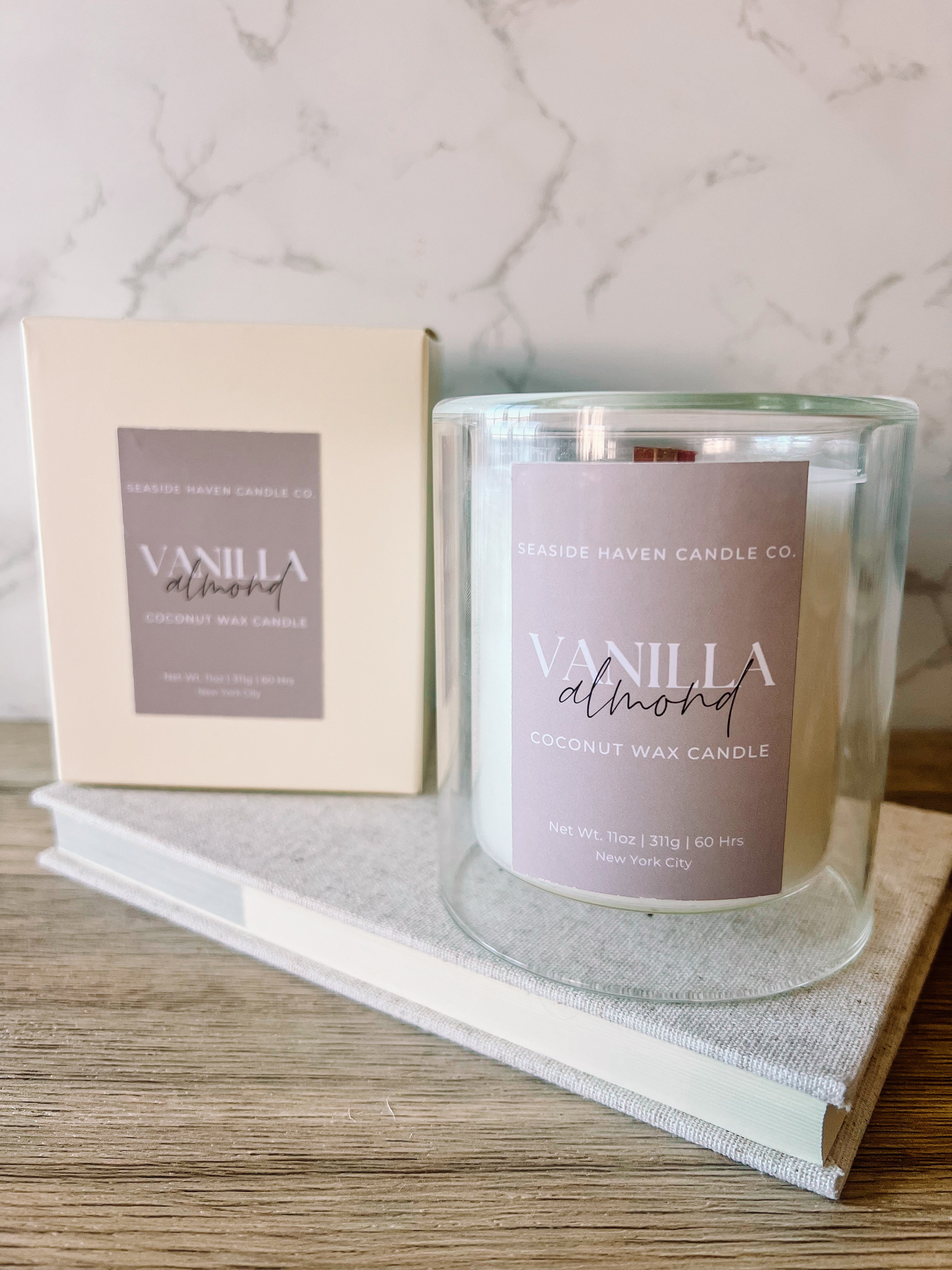 Vanilla Almond Seaside Haven Candle Company