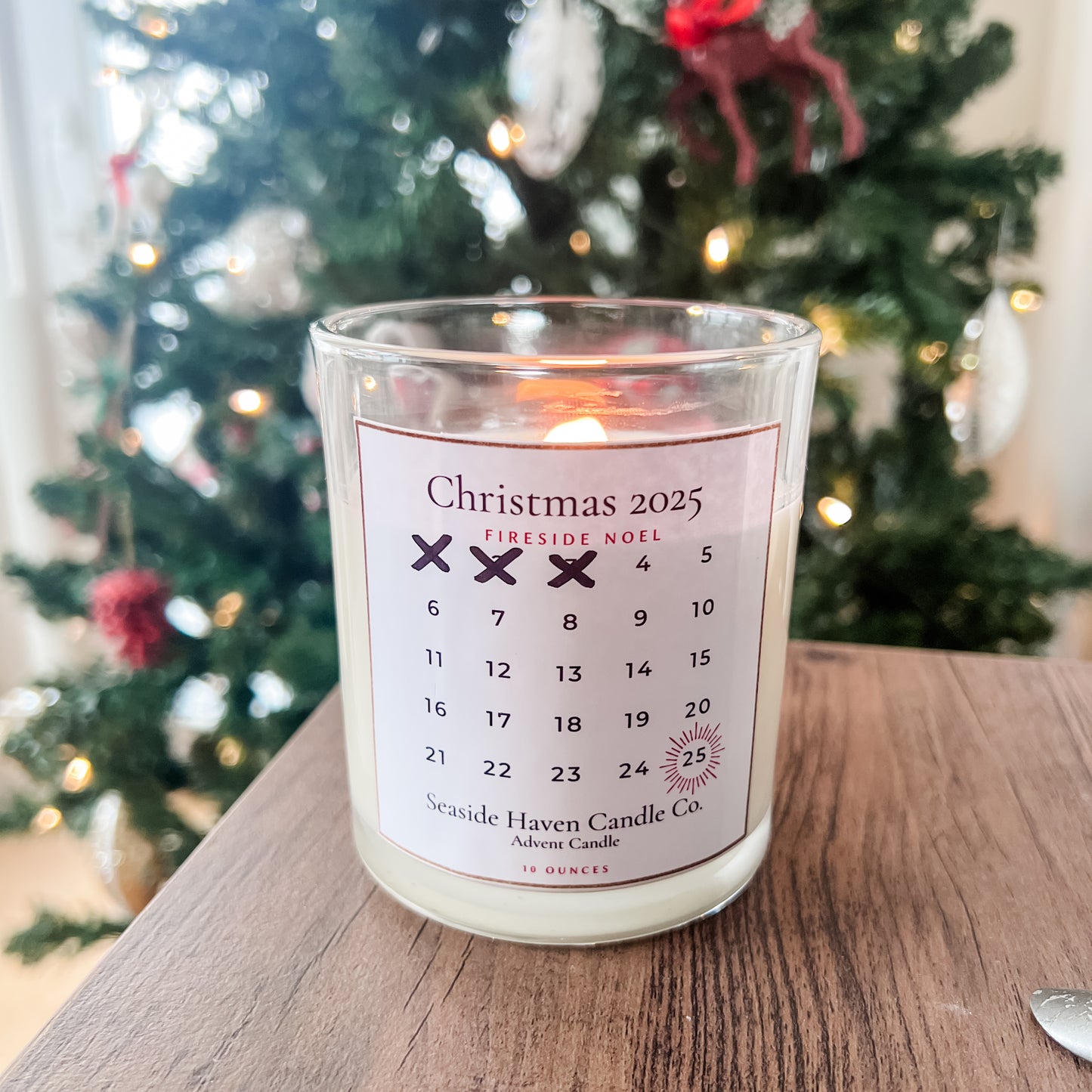 Christmas Advent Candle