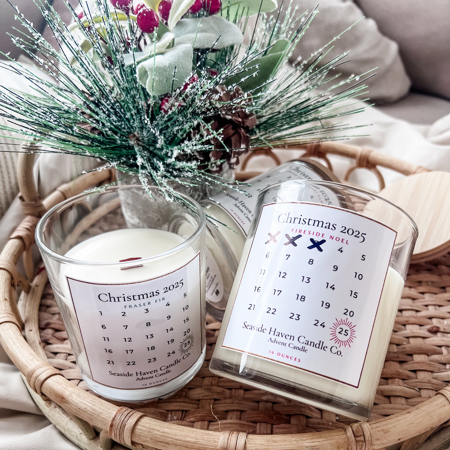 Christmas Advent Candle